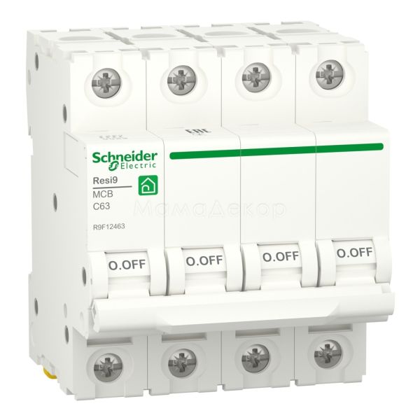 Автоматический выключатель Schneider Electric R9F12463 Resi9