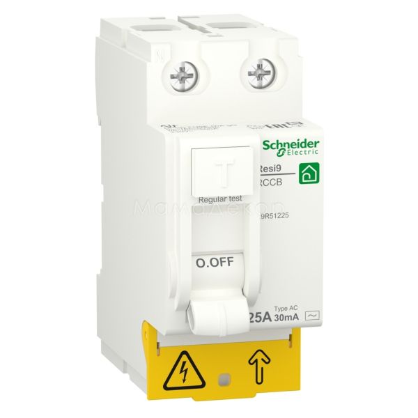 Выключатель дифференциального тока, УЗО Schneider Electric R9R51225 Resi9