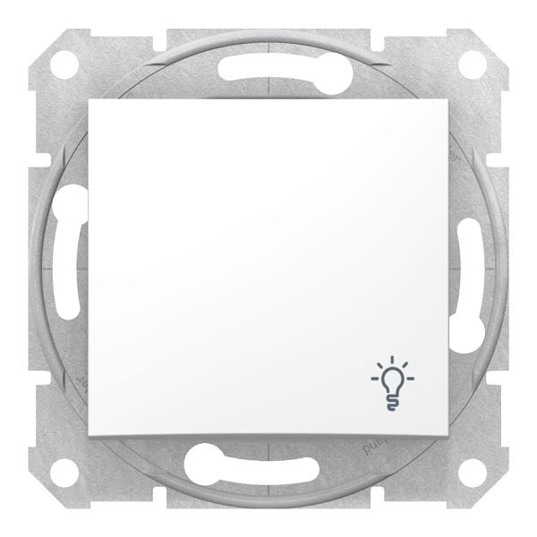 Выключатель без фиксации 1-клавишный Schneider Electric SDN0900121 Sedna