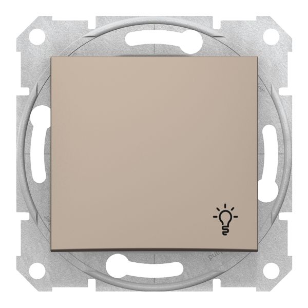 Выключатель без фиксации 1-клавишный Schneider Electric SDN0900168 Sedna
