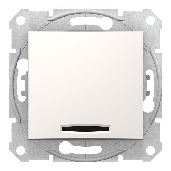 Выключатель 1-клавишный Schneider Electric SDN1400123 Sedna