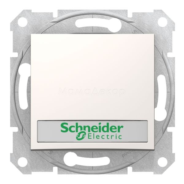 Вимикач без фіксації 1-клавішний Schneider Electric SDN1600323 Sedna
