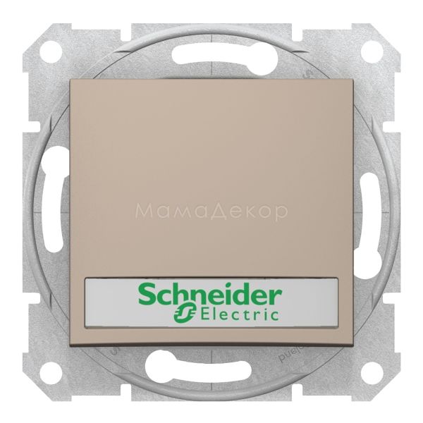 Вимикач без фіксації 1-клавішний Schneider Electric SDN1600368 Sedna