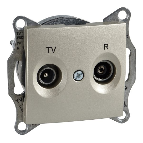 Розетка TV прохідна Schneider Electric SDN3301868 Sedna