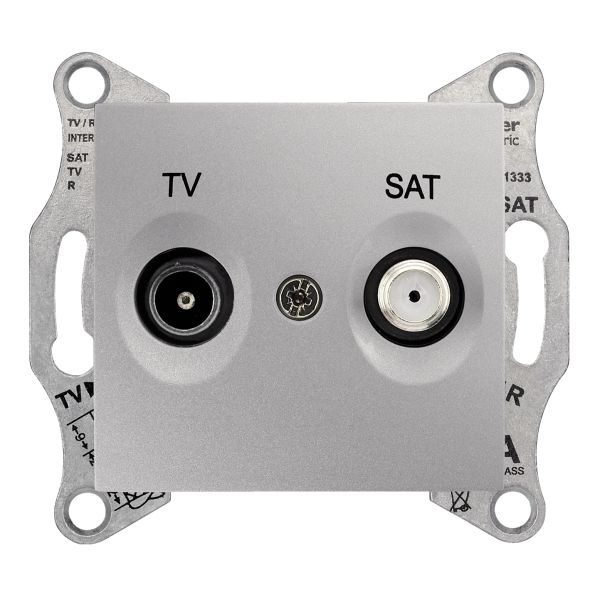 Розетка TV прохідна Schneider Electric SDN3401960 Sedna