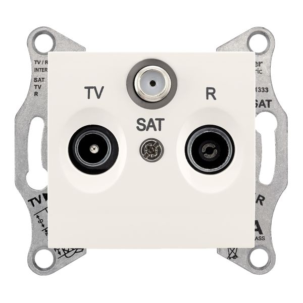 Розетка TV прохідна Schneider Electric SDN3501423 Sedna
