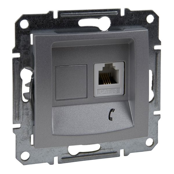Розетка телефонная Schneider Electric SDN4101160 Sedna