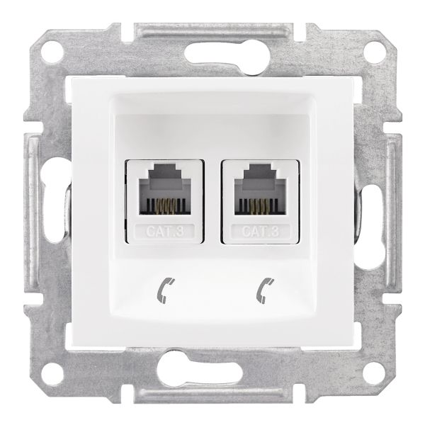 Розетка телефонная Schneider Electric SDN4201121 Sedna