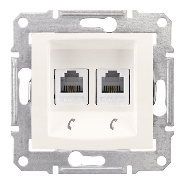 Розетка телефонная Schneider Electric SDN4201123 Sedna