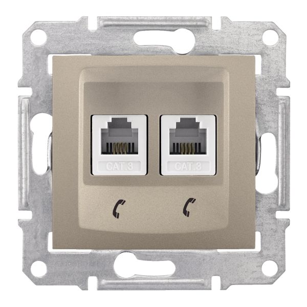 Розетка телефонная Schneider Electric SDN4201168 Sedna