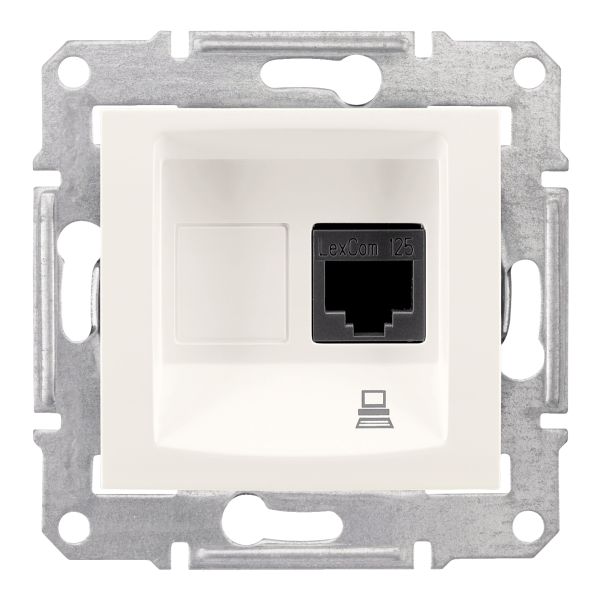 Розетка комп'ютерна Schneider Electric SDN4300123 Sedna