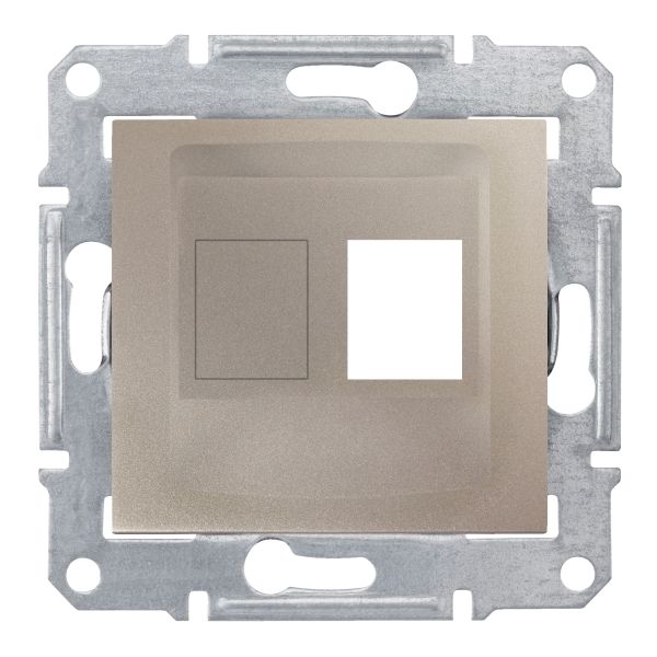 Лицьова панель модуля RJ45 AMP, Molex, Keline Schneider Electric SDN4300668 Sedna