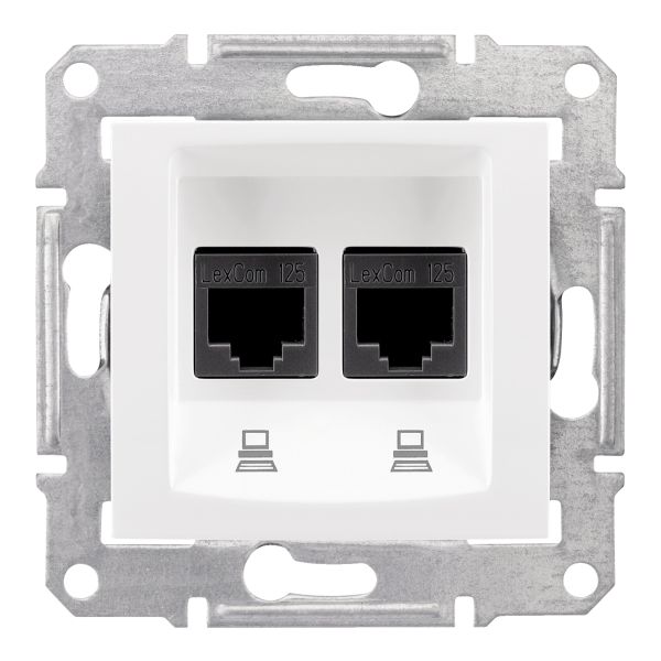 Розетка компьютерная Schneider Electric SDN4400121 Sedna