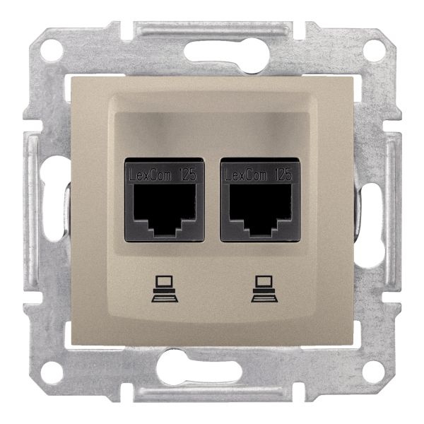 Розетка компьютерная Schneider Electric SDN4400168 Sedna