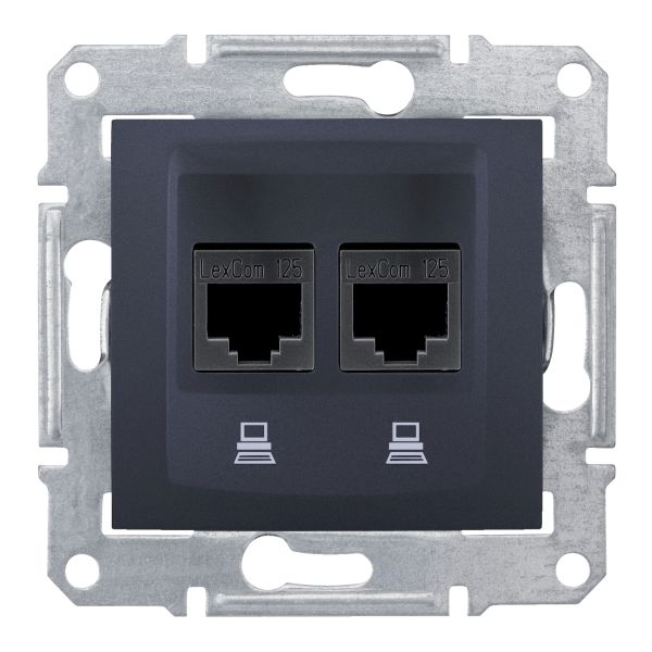 Розетка компьютерная Schneider Electric SDN4400170 Sedna