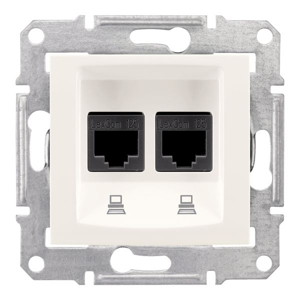 Розетка комп'ютерна Schneider Electric SDN4600123 Sedna