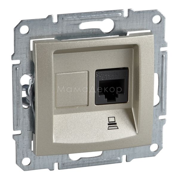 Розетка компьютерная Schneider Electric SDN4700168 Sedna