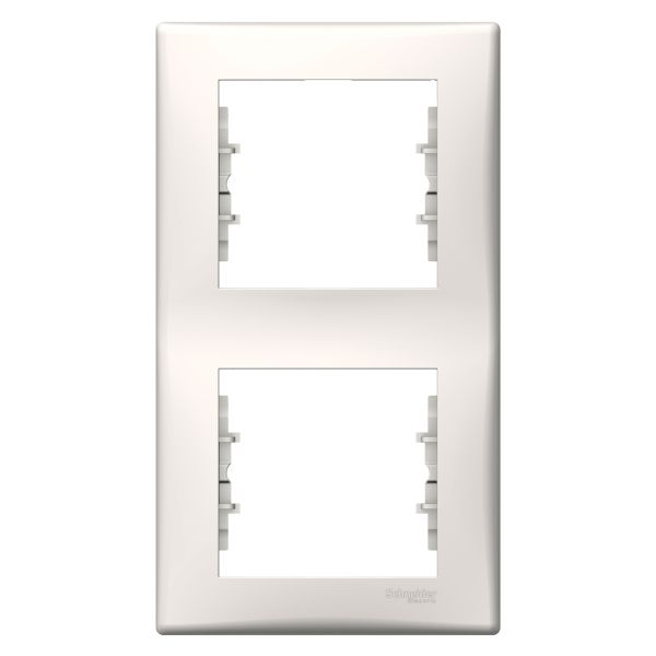 Рамка 2 поста вертикальная Schneider Electric SDN5801123 Sedna