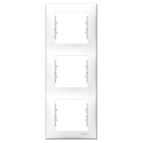Рамка 3 поста вертикальна Schneider Electric SDN5801321 Sedna