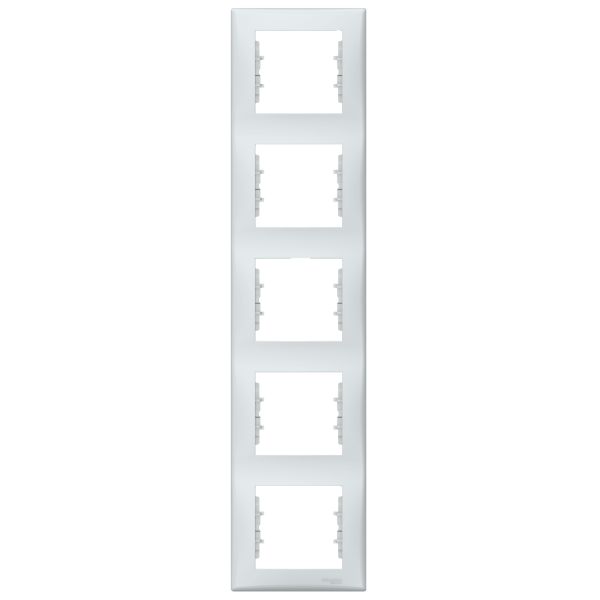 Рамка 5 постів вертикальна Schneider Electric SDN5801533 Sedna
