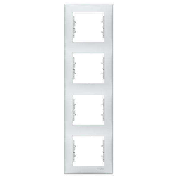 Рамка 4 поста вертикальная Schneider Electric SDN5802033 Sedna
