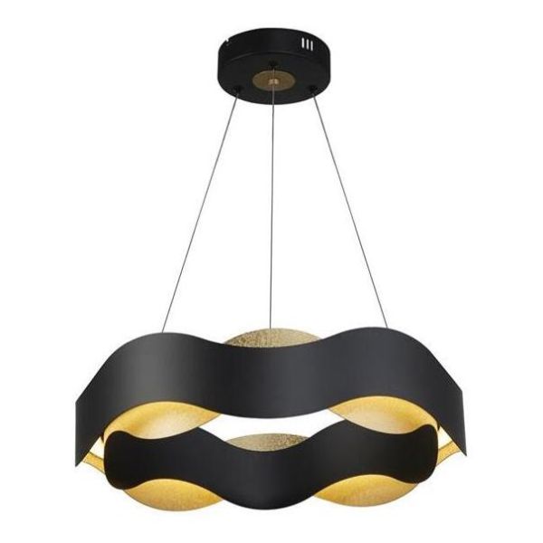 Підвісний світильник Searchlight 23050-400BK