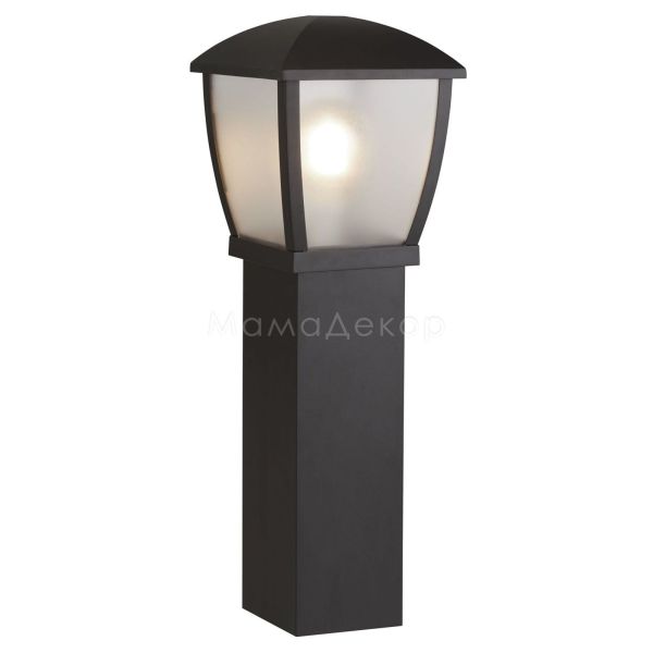 Парковый светильник Searchlight 6591-730 Seattle Outdoor Post - Black & Clear Frosted Panels, IP44