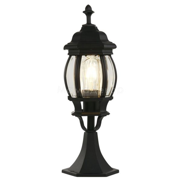 Парковый светильник Searchlight 7172 Bel Aire Outdoor Post 500mm, Black with Clear Glass