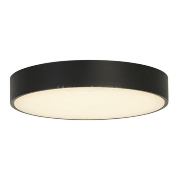 Стельовий світильник Searchlight 85431BK Palma LED Flush, Black Polycarbonate with White Diffuser