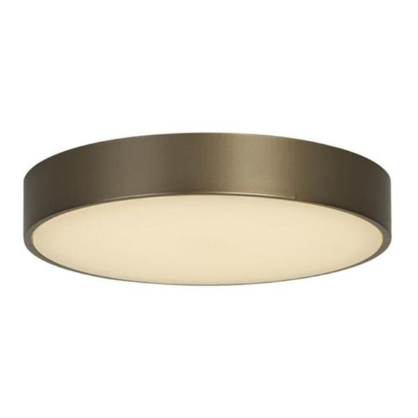 Потолочный светильник Searchlight 85431BZ Palma LED Flush, Bronze Polycarbonate with