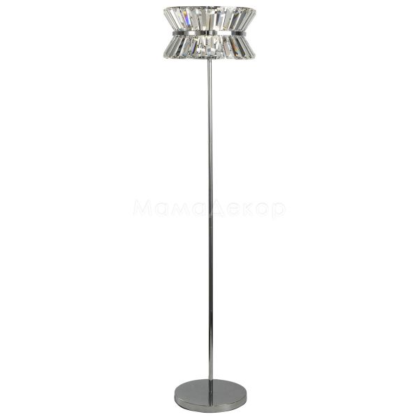 Торшер Searchlight EU59411-3CC Uptown 3Lt Floor Lamp - Chrome with Clear Crystal