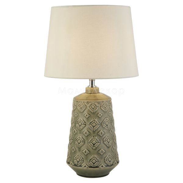 Настільна лампа Searchlight EU60061GY x Egypt Table Lamp - Grey Ceramic