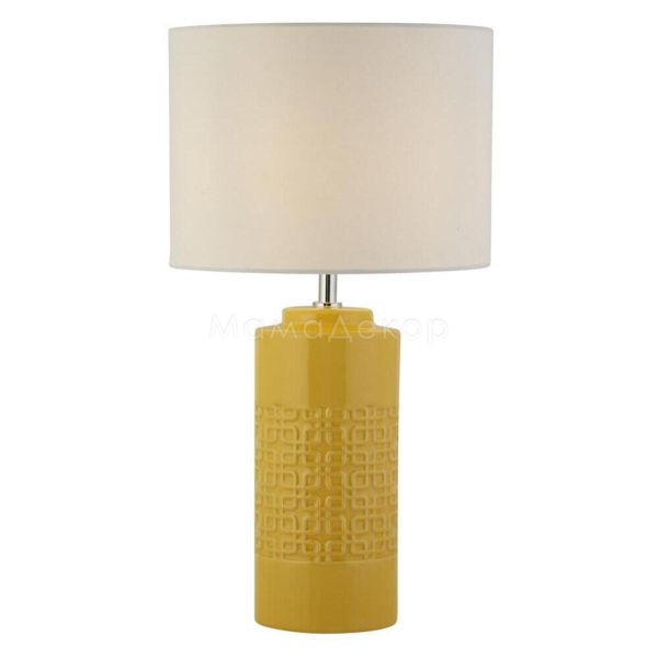 Настольная лампа Searchlight EU60062OC x Charleston Table Lamp - Ochre Ceramic