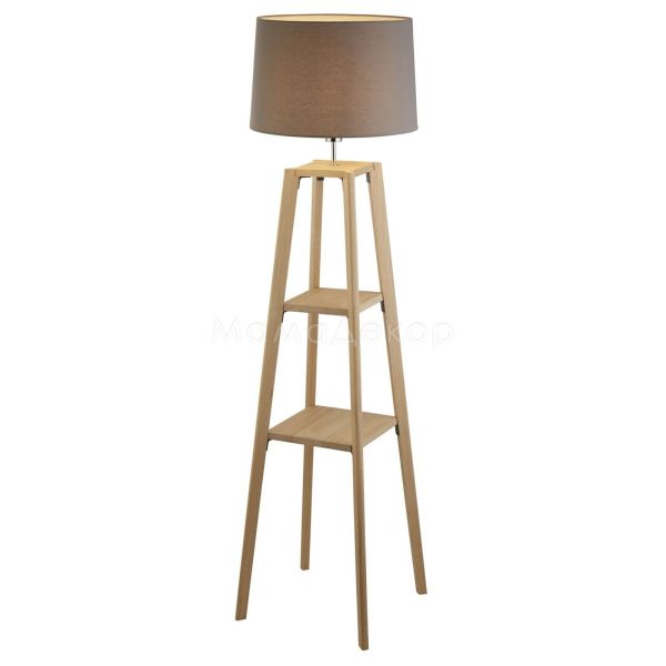 Торшер Searchlight EU60075 Shelf Floor Lamp - Natural Wood Finish Shelf
