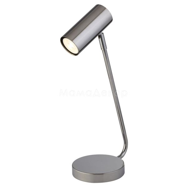 Настольная лампа Searchlight EU60204CC x Sleek Desk Lamp - Chrome