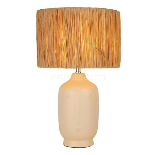 Настільна лампа Searchlight EU60246CR x Divine Table Lamp - Cream Face Ceramic