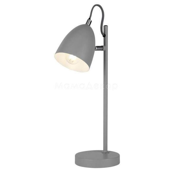 Настільна лампа Searchlight EU60410GY Civic Task Lamp - Silver Grey