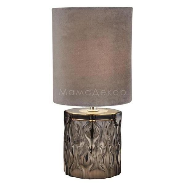Настольная лампа Searchlight EU60748SM Julia Table Lamp - Smoked Glass