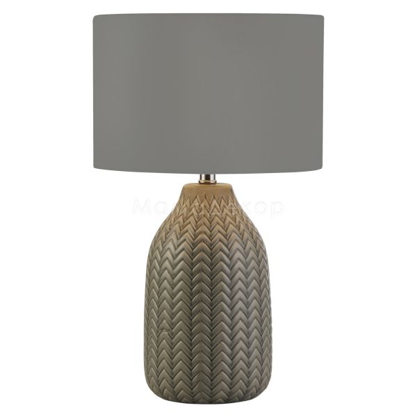 Настольная лампа Searchlight EU60803GY x Paramount Table Lamp - Grey Ceramic