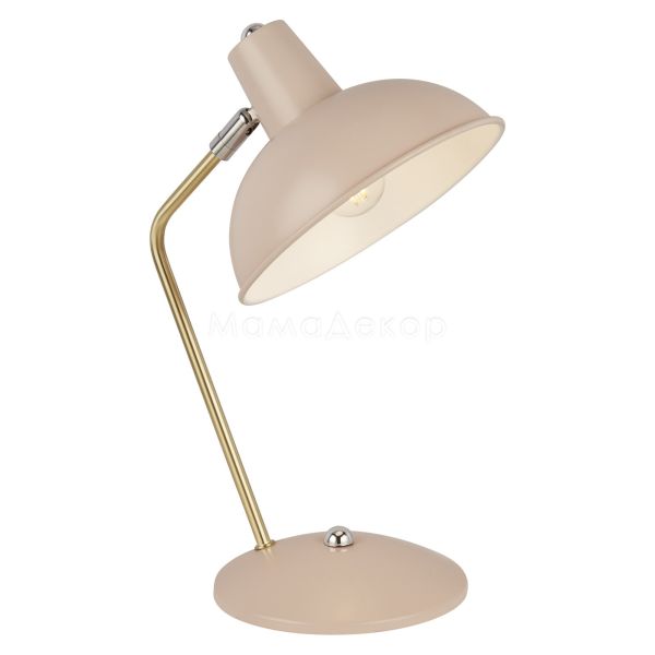 Настільна лампа Searchlight EU60985PI x Aberdeen Table Lamp - Blush Pink With Pale Gold Stem
