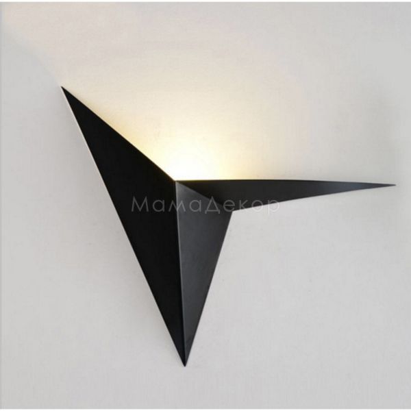 Настінний світильник Terra Svet 050360/1 BK Origami