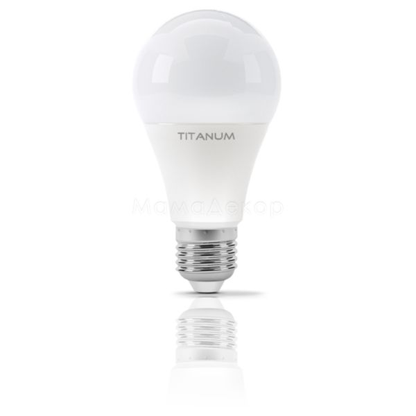 Лампа светодиодная Titanum 25381 мощностью 15W. Типоразмер — A65 с цоколем E27, температура цвета — 4100K