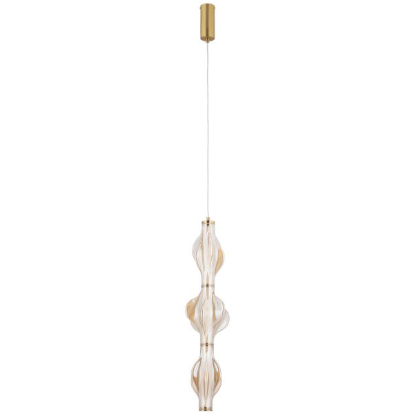 Подвесной светильник TK Lighting 18214 Elva Brass LED