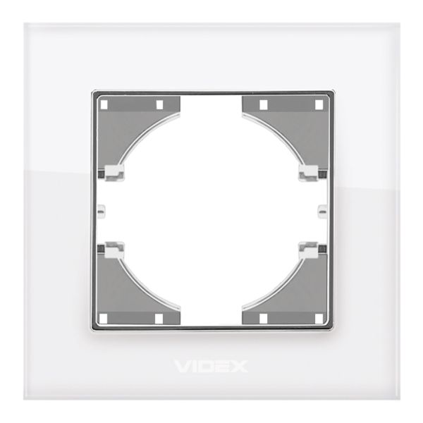 Рамка 1 пост Videx 24578 Binera VF-BNFRG1H-W