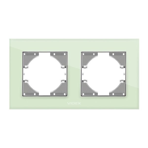 Рамка 2 поста Videx 24772 Binera VF-BNFRG2H-GR