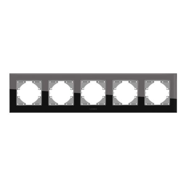 Рамка 5 постів Videx 26140 Binera VF-BNFRG5H-B