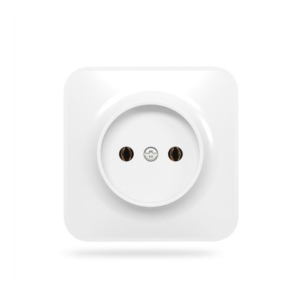 Розетка 220В Videx 25179 Binera IP20 VF-BNS21-W