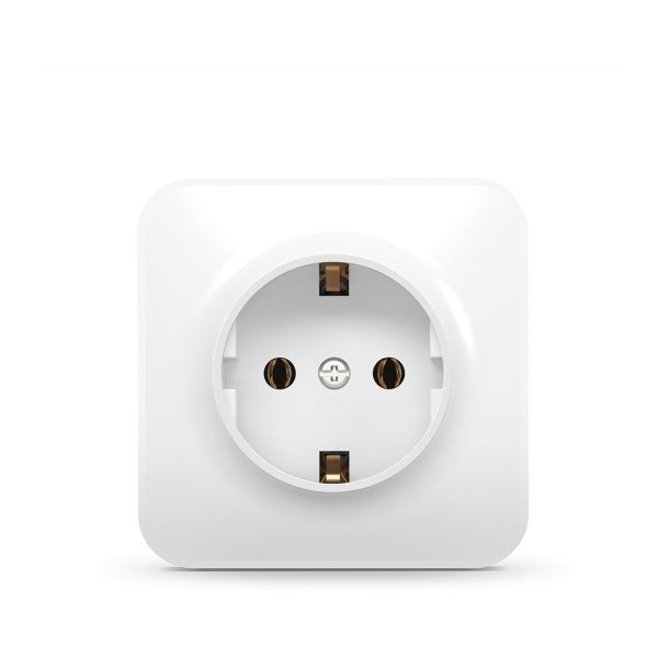 Розетка 220В Videx 25180 Binera IP20 VF-BNS21G-W