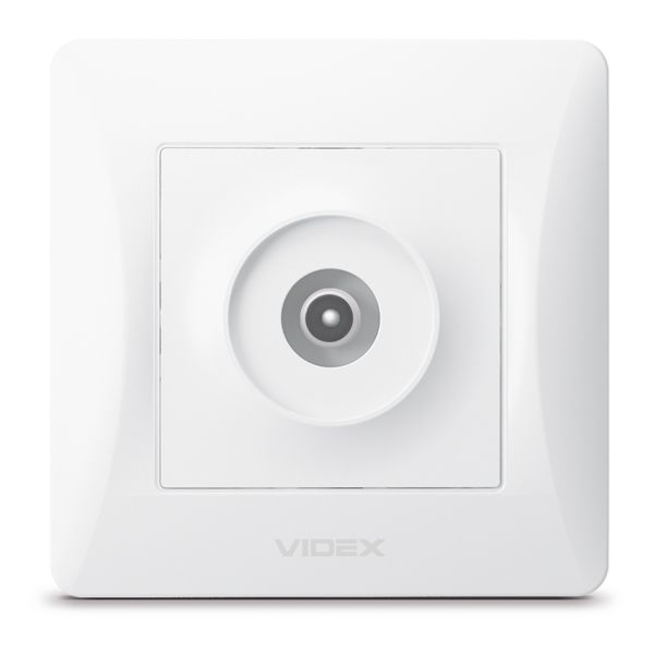 Розетка TV одиночная Videx 24440 Binera VF-BNSK1TVME-W