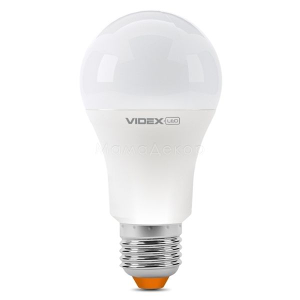 Лампа світлодіодна Videx 25470 потужністю 12W з серії E Series. Типорозмір — А60 з цоколем E27, температура кольору — 4100K